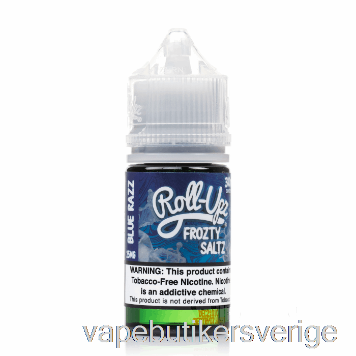 Vape Sverige Blå Hallonis - Juice Roll-upz Salt - 30ml 25mg